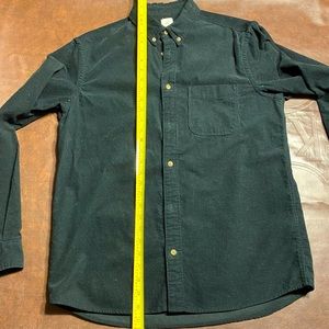 Men’s corduroy sport shirt